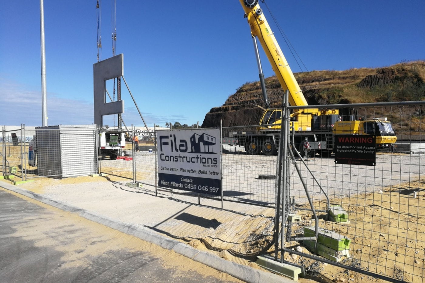 Fila Constructions completed commercial build